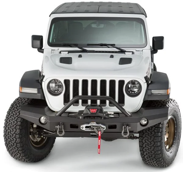 ⁦טמבון קדמי JL Warn ELITE Full width with guard⁩ – תמונה ⁦3⁩